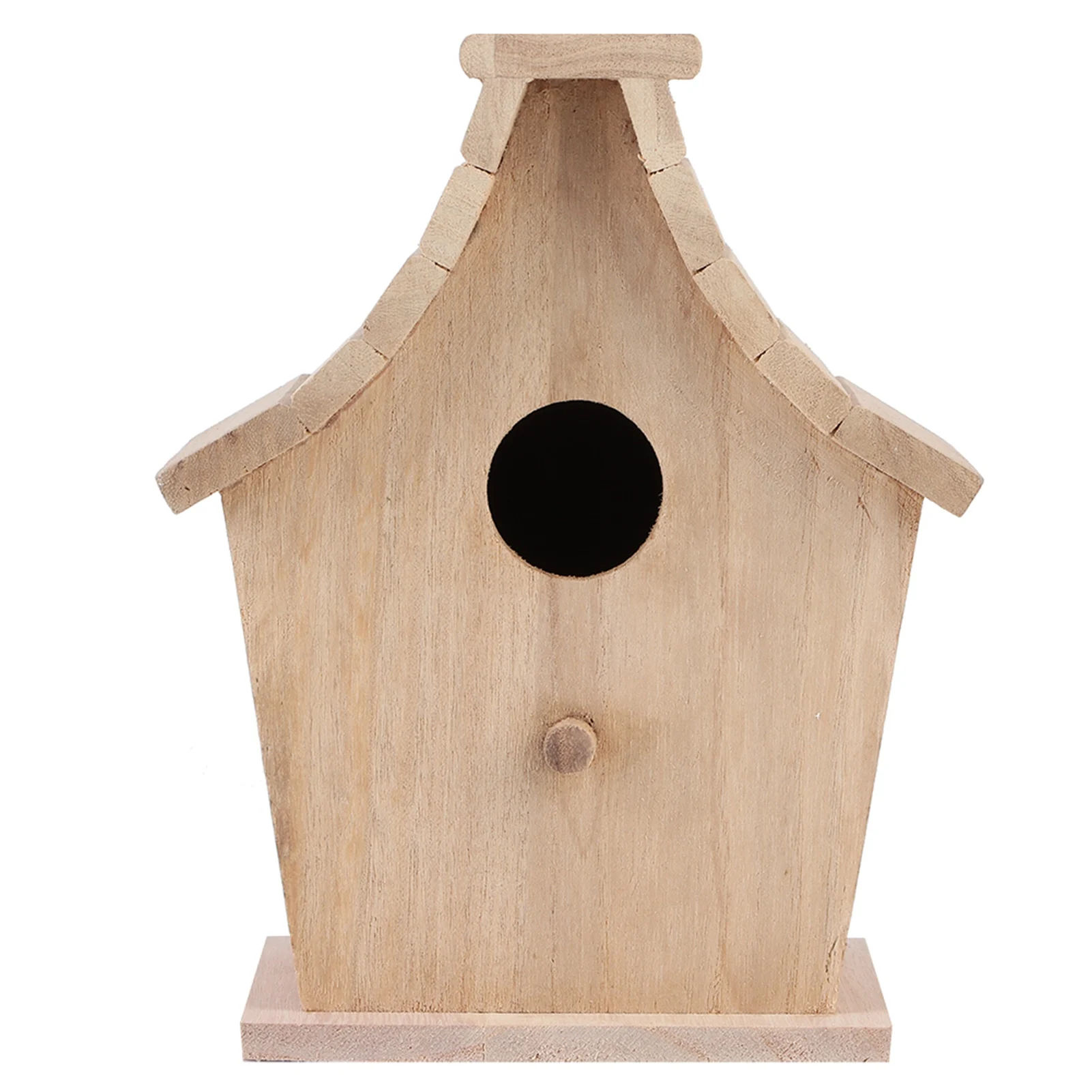 Wood Bird House Breeding Box Sturdy Hanging Bird House Pet Supplies for Parrots Budgerigar Small Birds