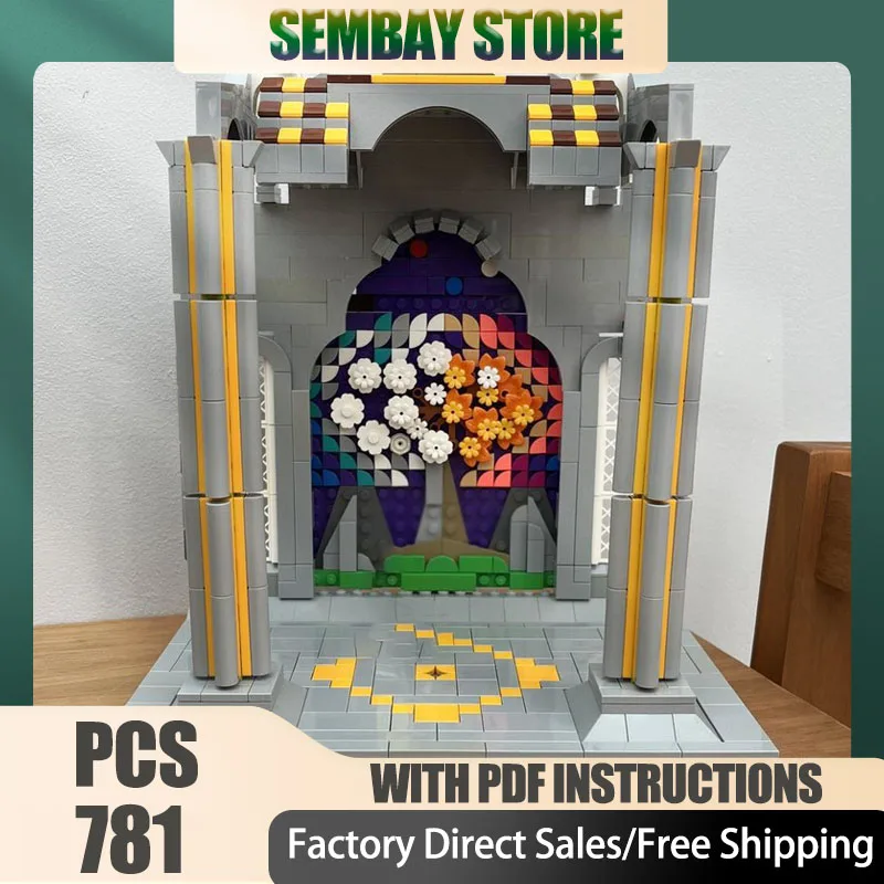 

Волшебные кольца Moc, строительный кирпич, модульная фреска для определения летающего ласта, модель, технологические блоки, рождественские игрушки «сделай сам», строительные подарки