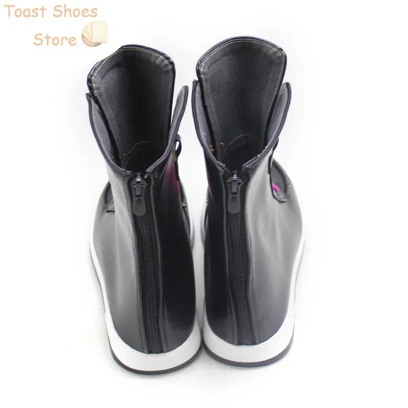 Game Paradox Live SHION KAIDA Cosplay Shoes PU Leather Shoes Cosplay Prop Halloween Carnival Boot Costume Prop