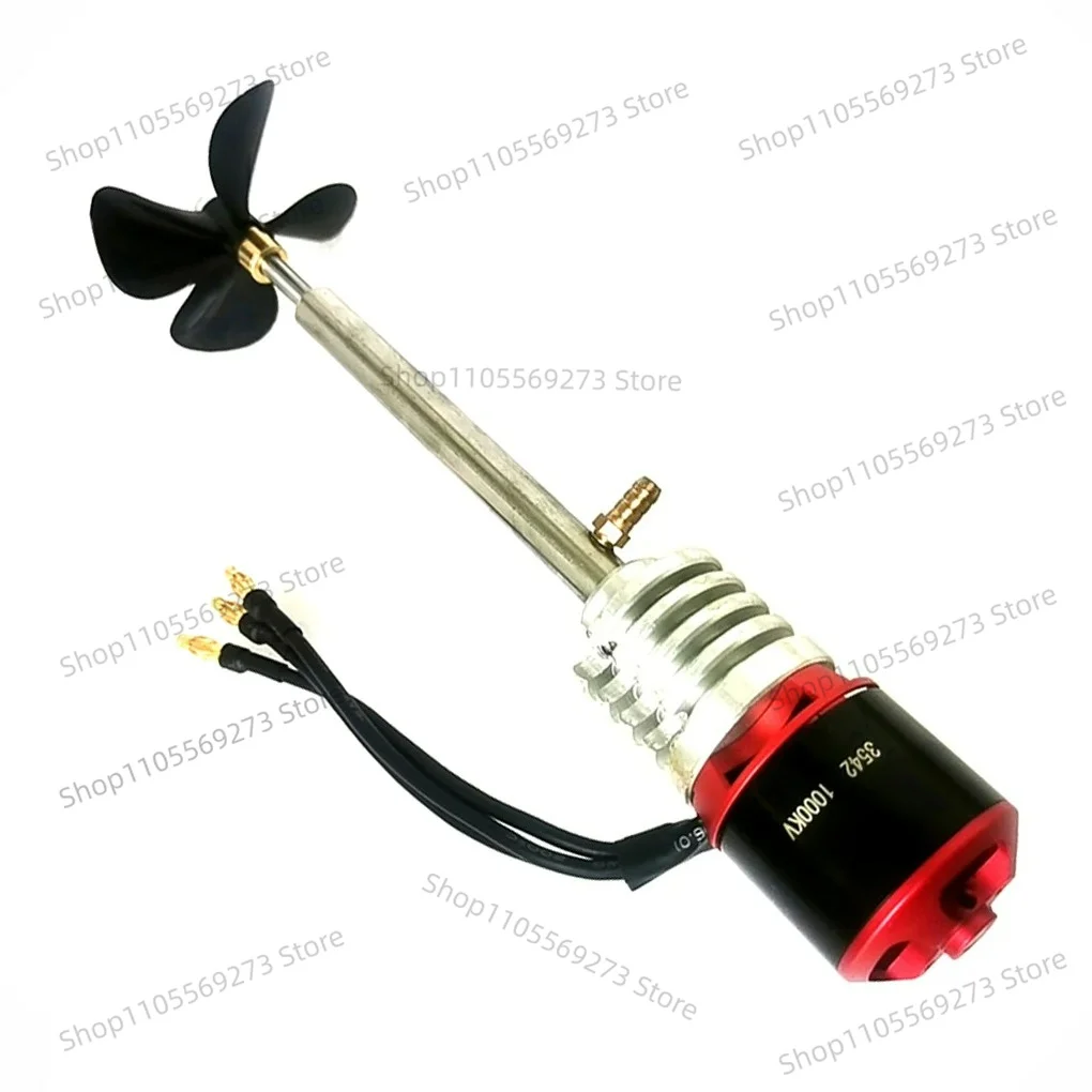 3542 Brushless Motor 3-4S 16000RPM Underwater Thruster With 3 Blades Propeller DIY Boat ROV Parts