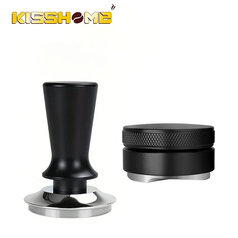Kaffee-Tamper 51mm 53mm 58mm Konstantdruck-Espresso-Verteiler für Delonghi Breville Siebträger Barista Zubehör Werkzeuge