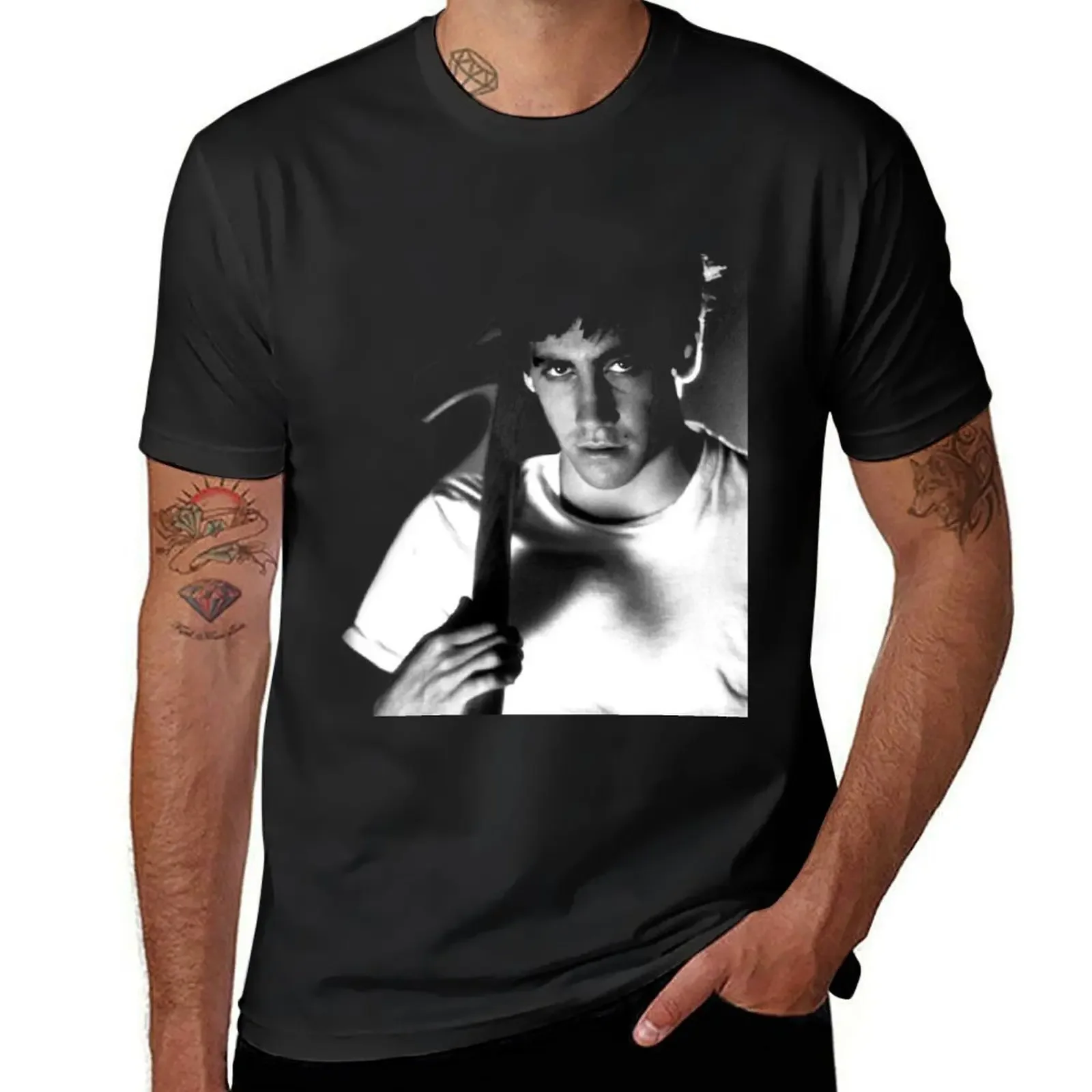 Donnie Darko Axe Scene T-Shirt plain shirts graphic mens t shirts top quality