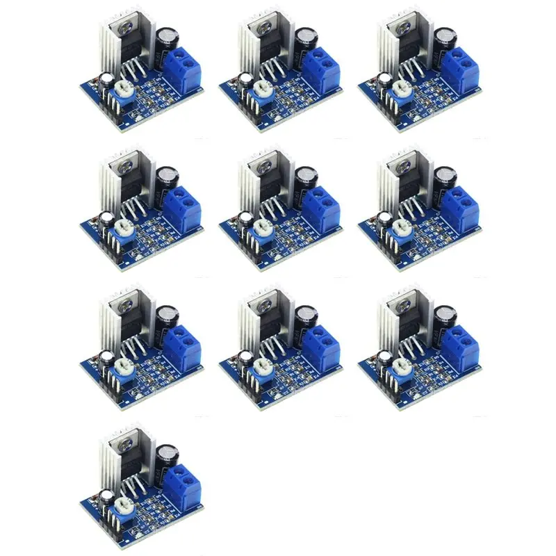 Y44A 10X TDA2030A DIY Power Amplifier Module Audio Power Amplifier Board Amplifier Module 6-12V 18W