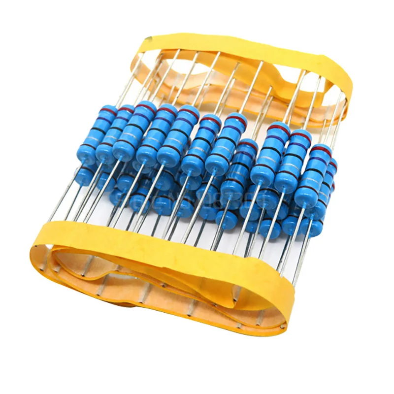 AD41-20ชิ้น100โอห์ม1% 3วัตต์ต้านทานฟิล์มโลหะ3วัตต์100R