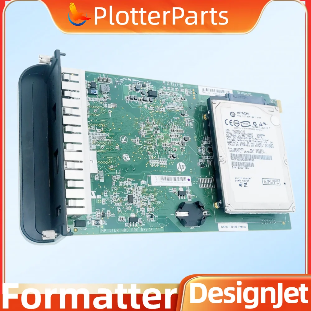 Formatter With Hard Drive Firmware For HP DesignJet T770 T790 T795 T610 T620 Plotter Part CN727-60001 Hard Disk Print 08:11
