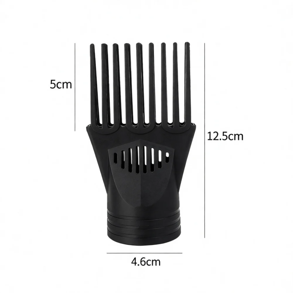 Concentrator Nozzle Hair Dryer Flat Mouth Accessory Professional Salon Blower Styling Tool Replacement Part Flow Direction Contr