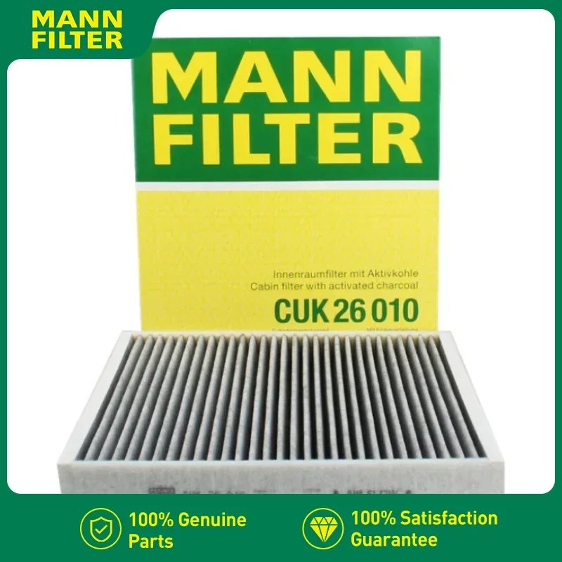 MANN FILTER CUK26010M /FP26010 Cabin Filter For VW Volkswagen Jetta Passat Gran santana POLO V AUDI A1 SKODA Roomster SEAT Ibiza - Image 2