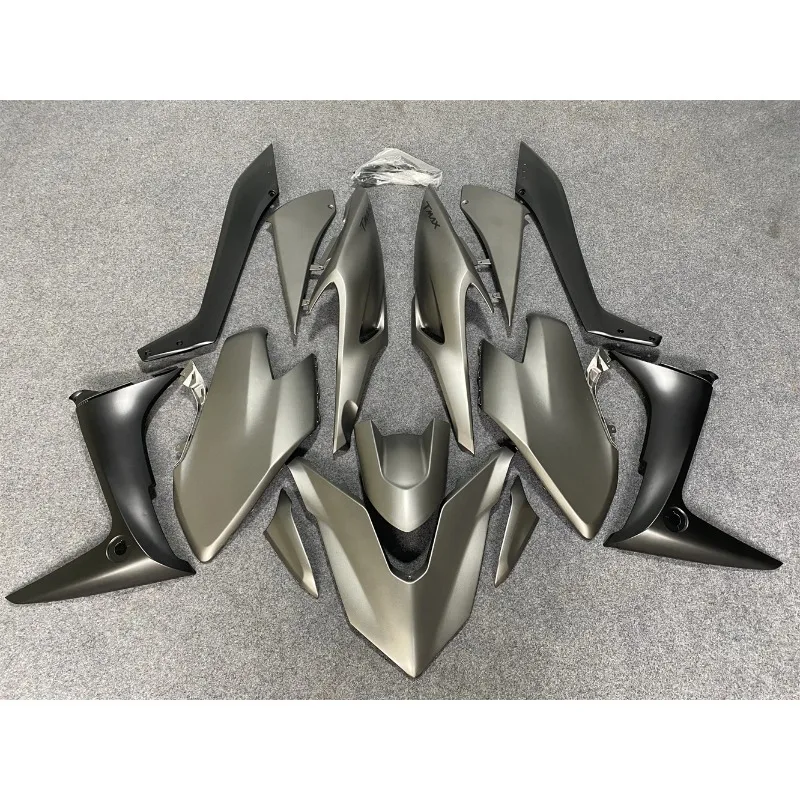 

a/New ABS Motorcycle Fairings Kit Fit For YAMAHA TMAX560 2019 2020 2021 T-MAX 560 TMAX19 20 21 Bodywork Set Custom Matte Gray