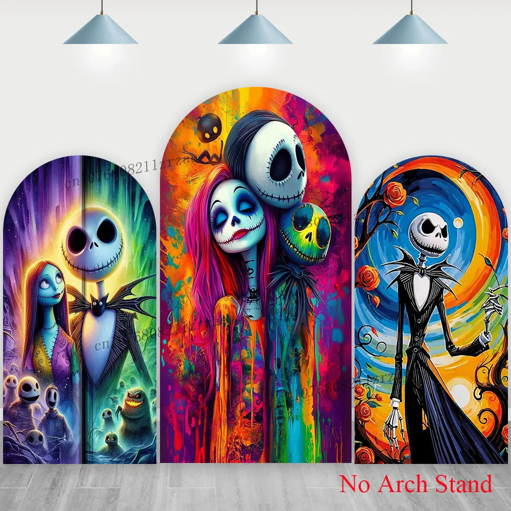 

Тематический арка «Кошмар перед Рождеством», декор для Хэллоуина, уличный вечерние фон, настенный баннер, плакат, реквизит для фотосъемки