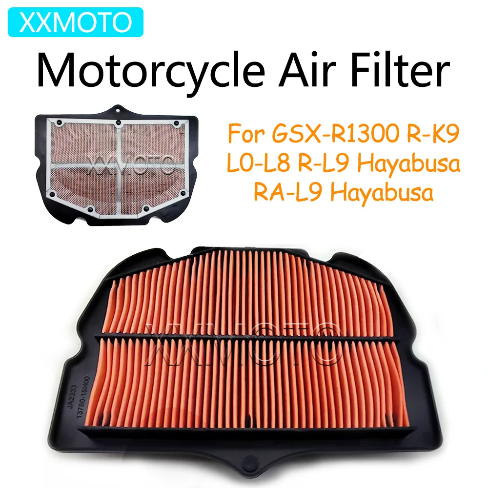 

For Suzuki GSX-R1300 R-K8 K9 L0-L8 Hayabusa 08-18 R,RA L9 Hayabusa 2019 GSXR 1300 GSX R1300 Motorcycle Air Filter Intake Cleaner