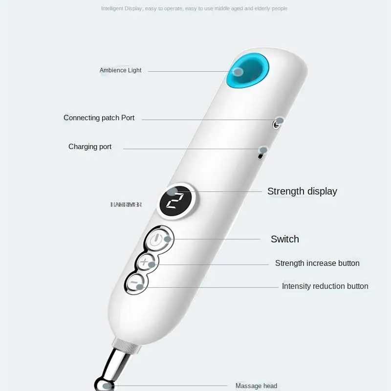 Meridian Energy Meridian Pen Home Electronic Acupuncture Equipment Acupoint Massage Pen Acupuncture Pulse Stick