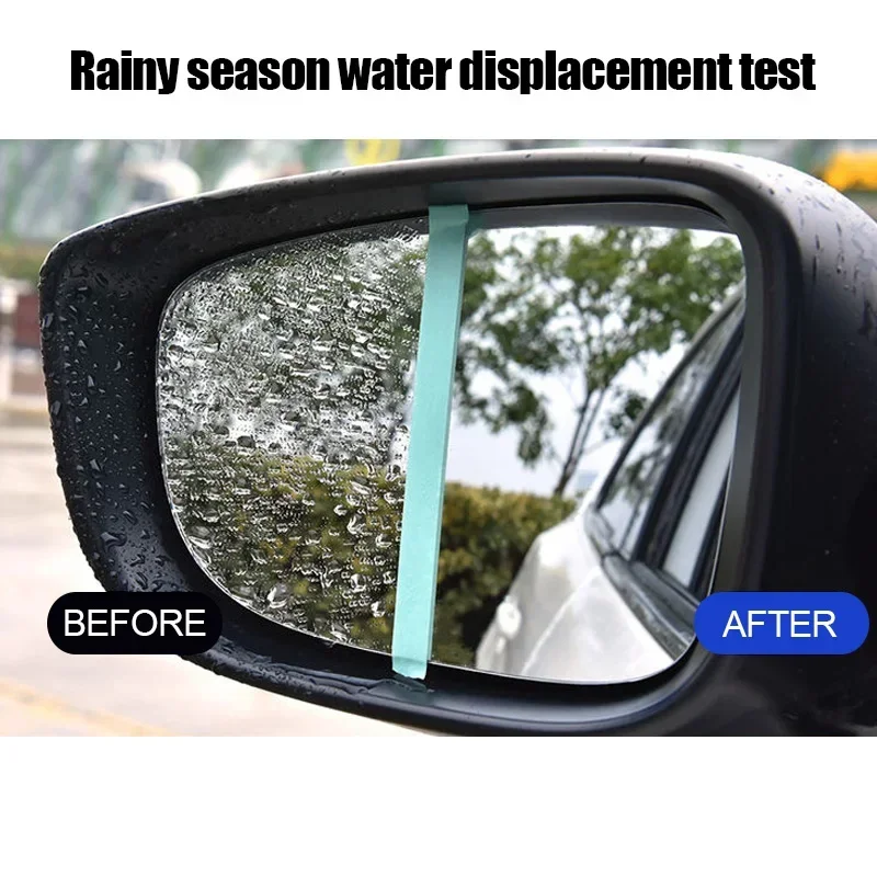 Car Glass Anti-Rain Spray, Repelente de Água, Revestimento Agente, Impermeável, Impermeável, Anti-Fog, Limpador de Vidro, Auto pára-brisa, Claro