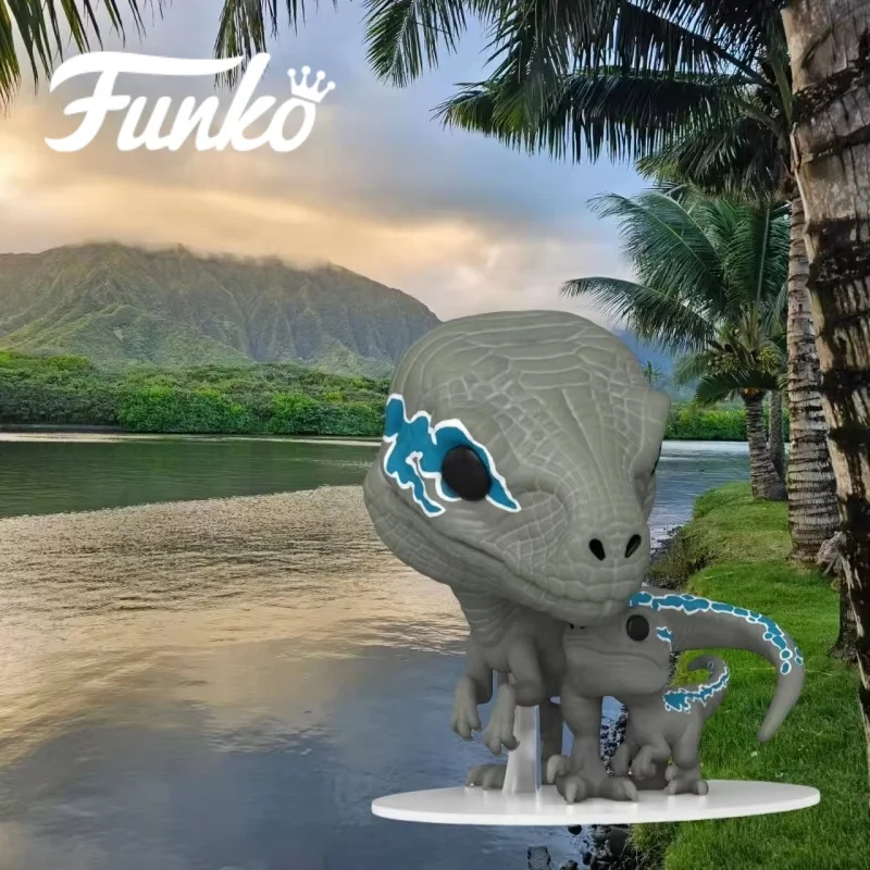 

Funko Pop Jurassic World 3 Velociraptors Vinyl Figure Blve & Beta Q Version Decor Sculpture Doll Limited Edition Toys Collect