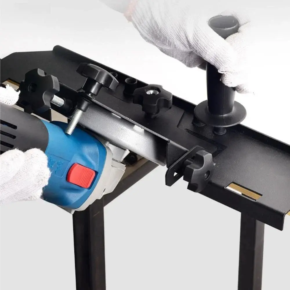 45 Degree Chamfer Angle Grinder Stand Cutting Remove Dust Tile Grinder Attachments Antirust High-precision