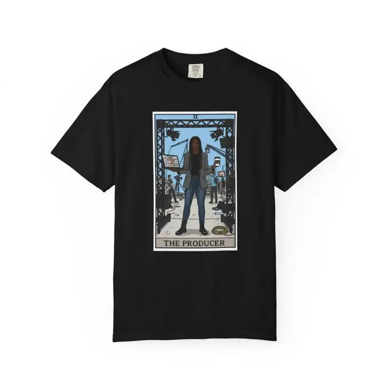 The Producer Tarot Card Video Production T-Shirt
