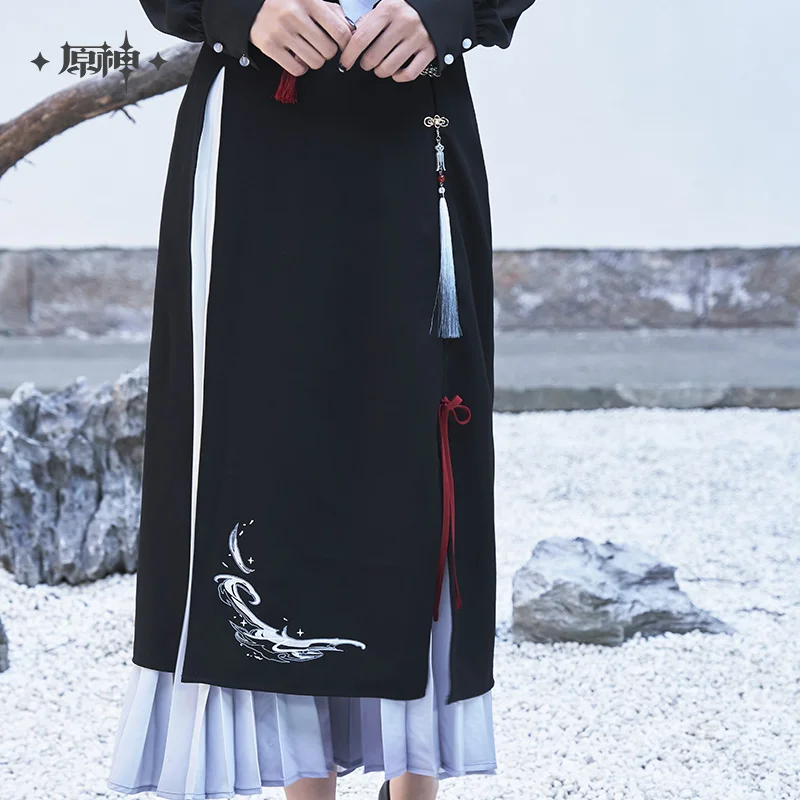 

[Official Merchandise] Genshin Impact Shenhe Impression Clothing Midi Skirt Presale Ship in 2025.03 Please Extend Time