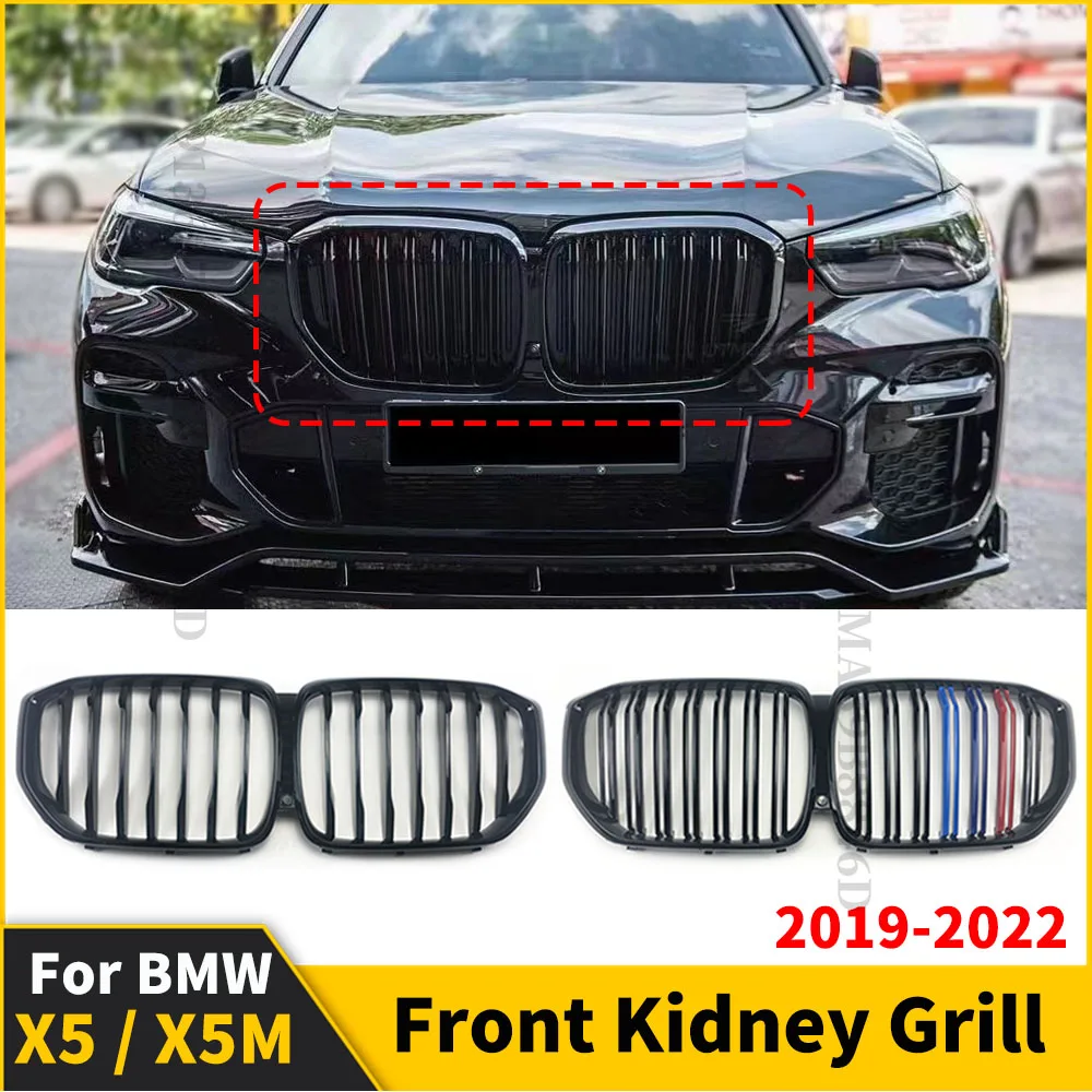 

Sport Front Inlet Kidney Grille Racing Bumper Grill Hood Mesh Replacement Part For New BMW X5 G05 M F95 2019-2022 Tuning Styling