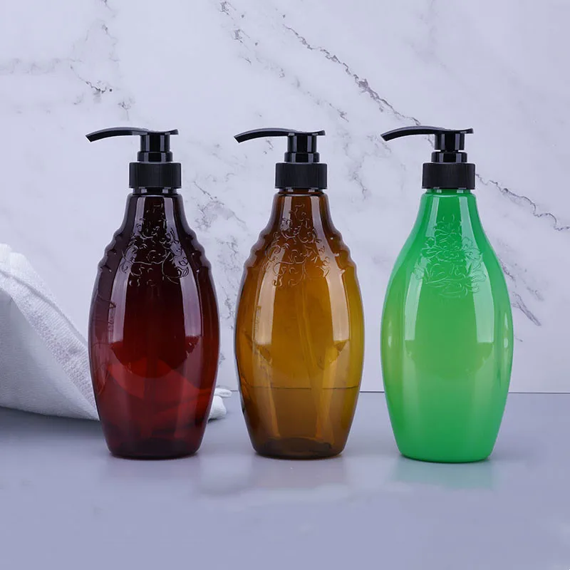 10/20pcs 280/550ml Empty Lotion Bottle With Pump Shower Gel Bottle Lotion Bottle Shampoo/Body Wash Refillable Bottle