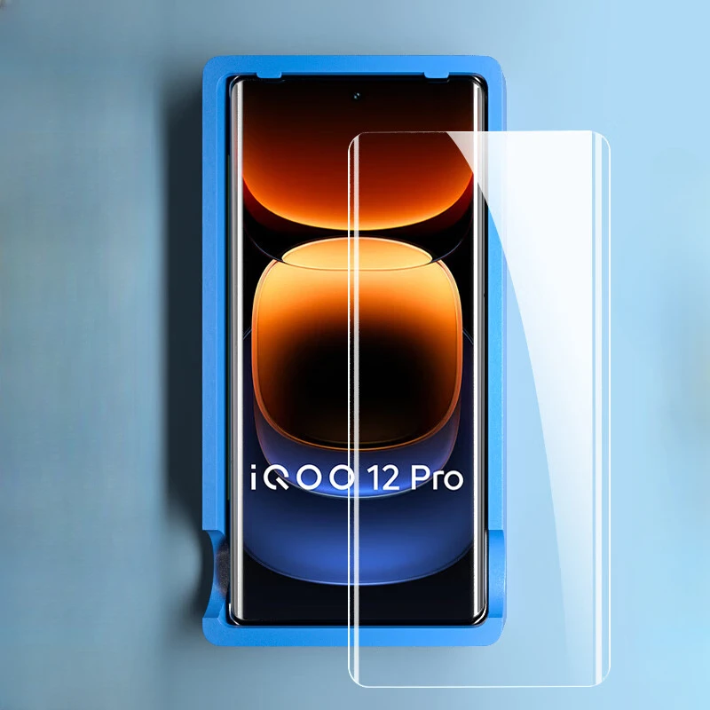 UV Tempered Glass for Vivo iQOO 12 11 Pro HD Anti Blue Matte Privacy Screen Protector For iQOO12Pro iQOO11Pro Film Cover