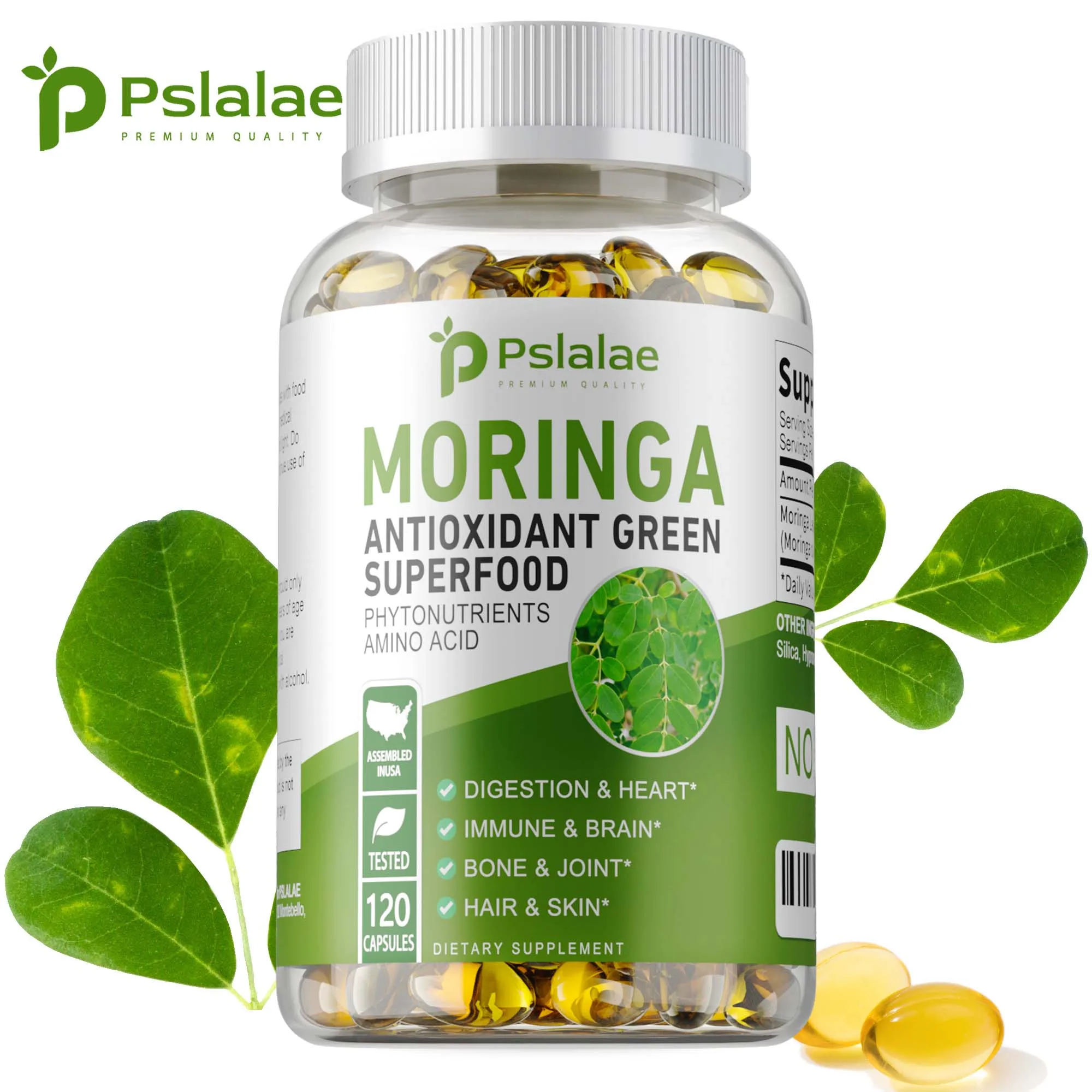 

Капсулы с морингой - осветляют тон кожи, восстанавливают клетки, способствуют улучшению пищеварения, ускоряют метаболизм, повышают жизненную энергию и иммунитет, без ГМО.