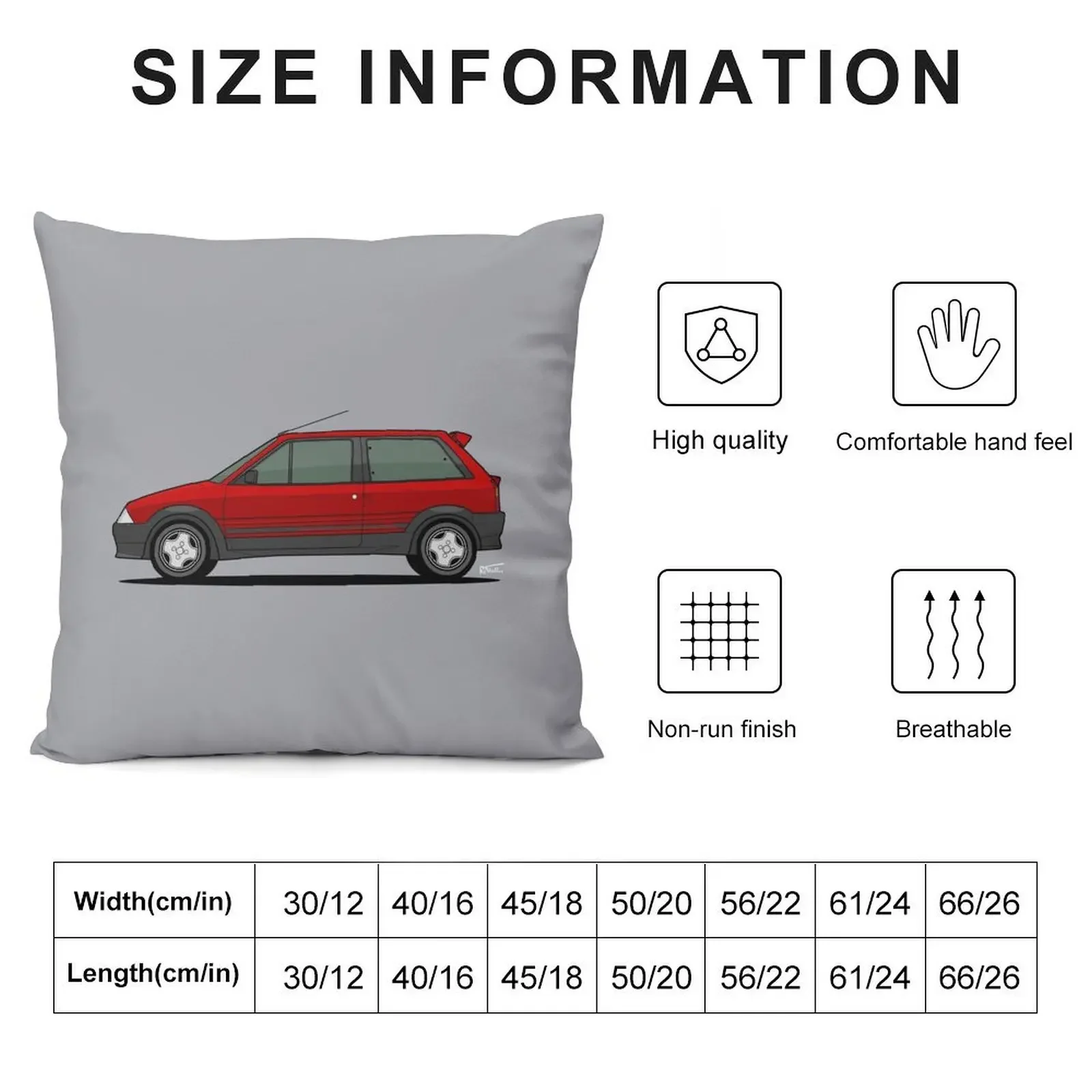 Citron AX GT Single Illustration Throw Pillow Cushion Cover Bed pillowcases Couch Cushions pillow