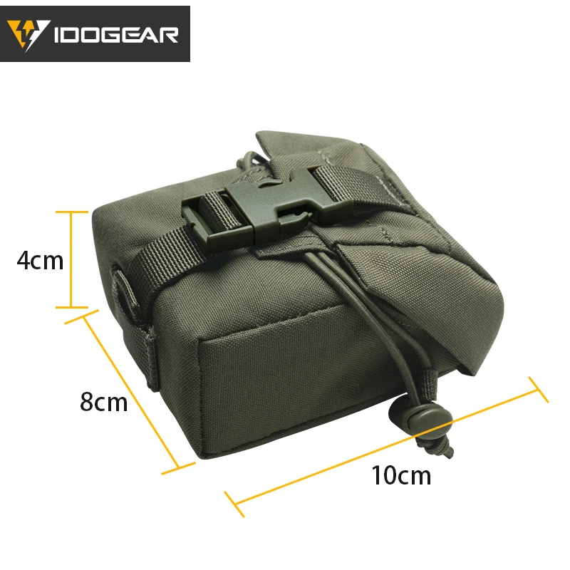 IDOGEAR Tactical Frag Pouch MOLLE Multi-function Tool Pouch Belt Storage Pouch Outdoor Hunting Accessories 35118