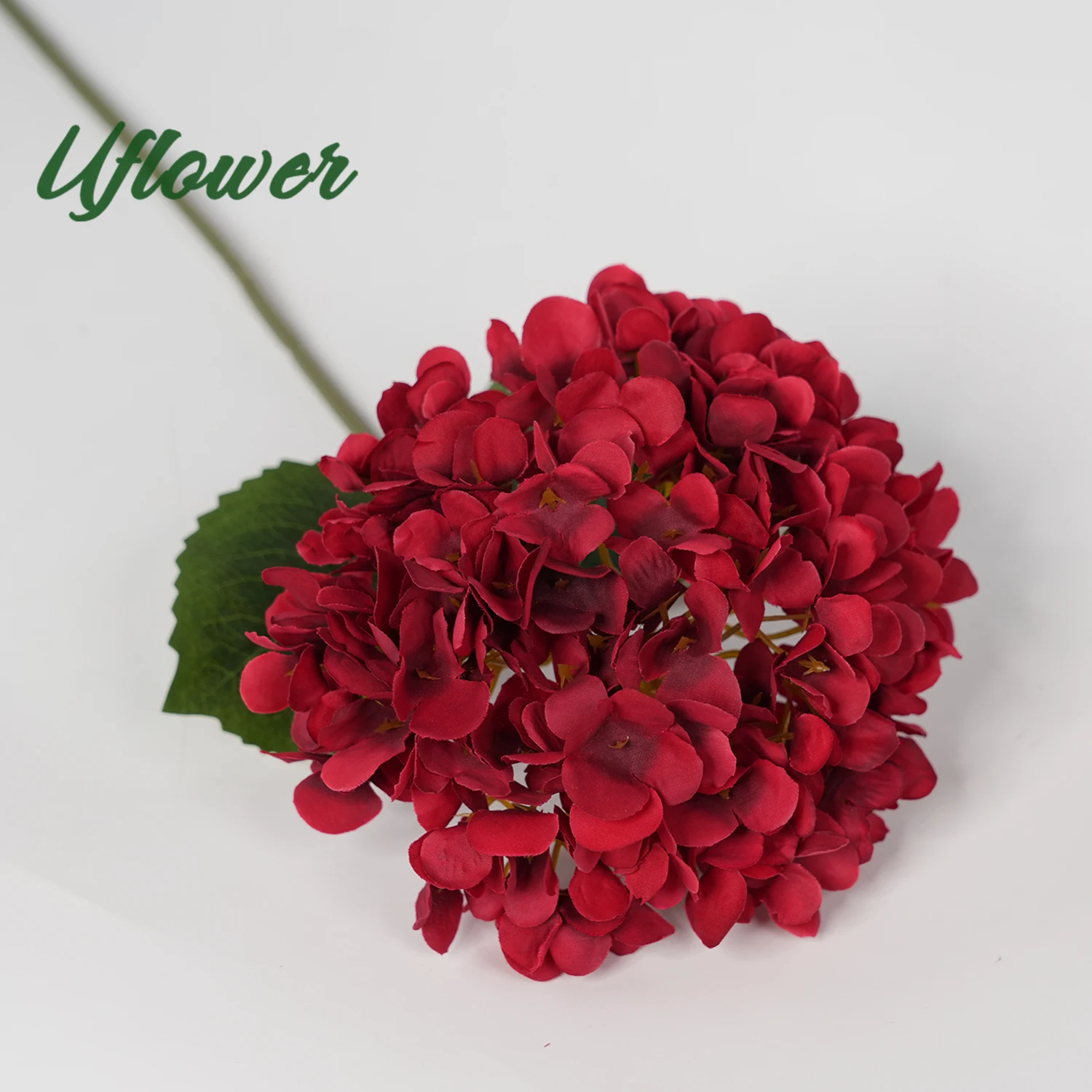 58cm Kunstbloemen Zijden Hortensia Boeket voor Bruiloft Thuis Feest Woonkamer Tafeldecoratie Accessoires - afbeelding 1
