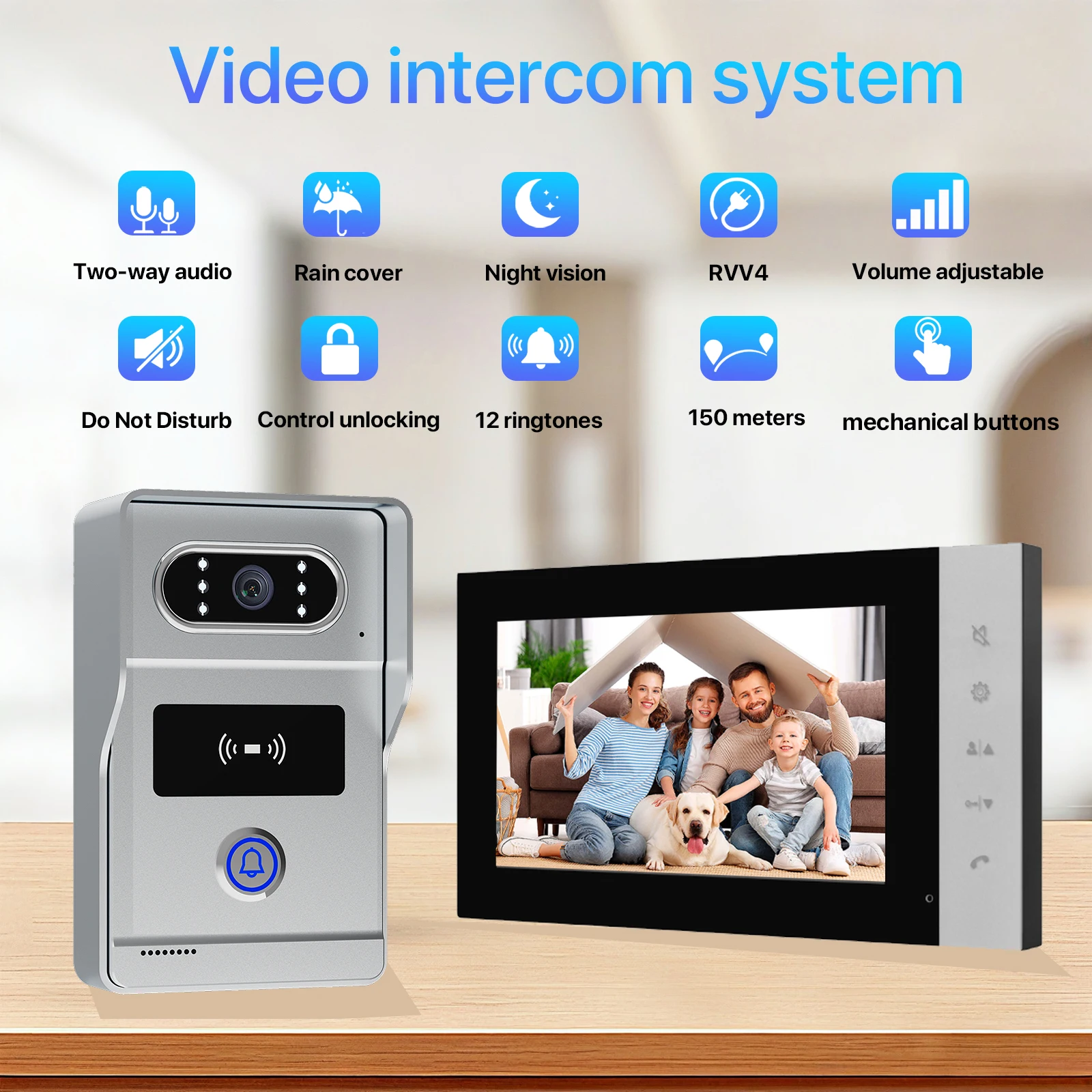 Videocitofono HD cablato da 7 - Home Security Cameras Uk recensione e prezzo