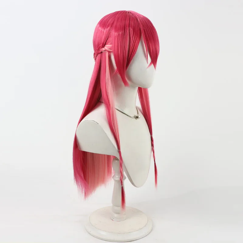 Virtual YouTube Vtuberhunn Cos Cosplay Wig Halloween Carnival Party Props Synthetic Hair Heat Resistant Fiber + Wig Cap
