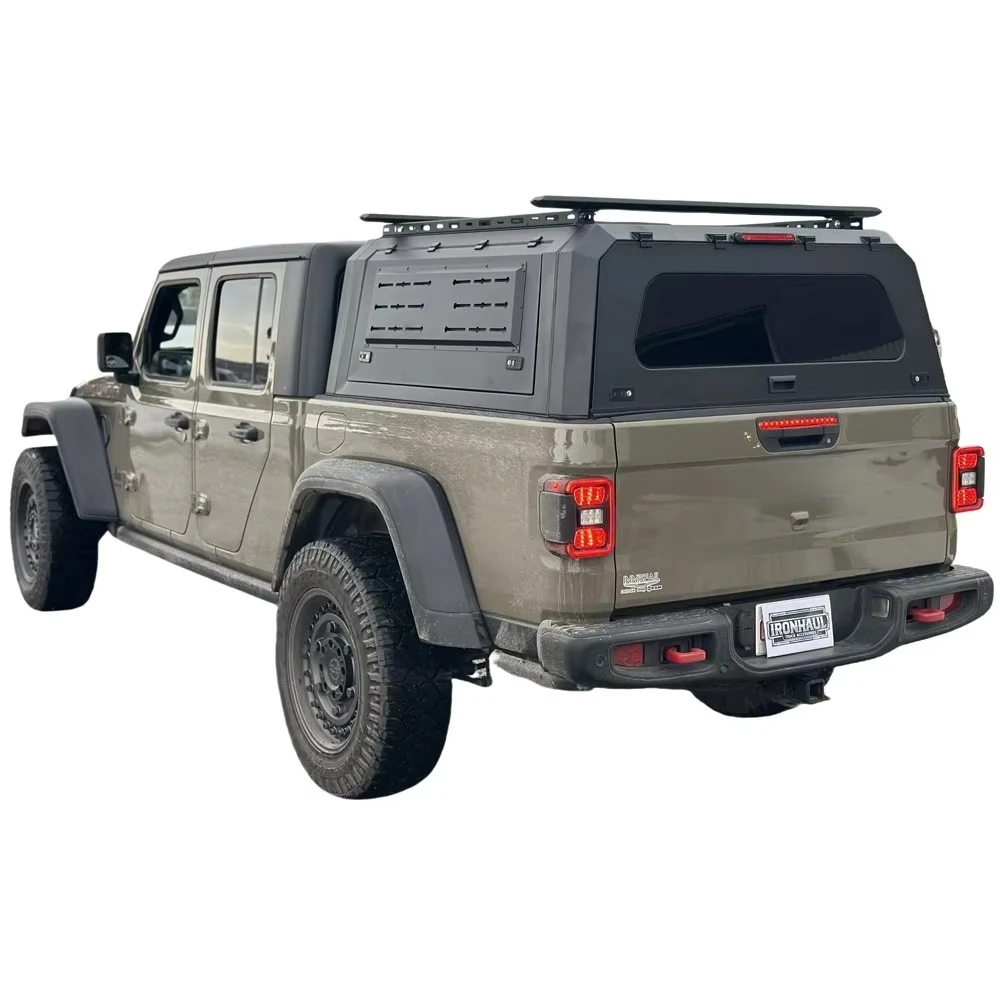 

Hot Sale Modular Premium Truck Car Made From Aluminum Alloy for jeep Gladiator Bed Cap Accessories