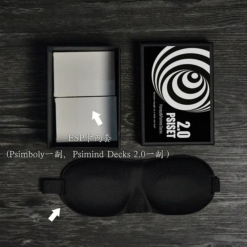 

PSISet 2.0 by Vernet Beginner Mentalism Bizarre and Psychokinesis Prediction Gimmick Magic Tricks Street Magic Props Illusions