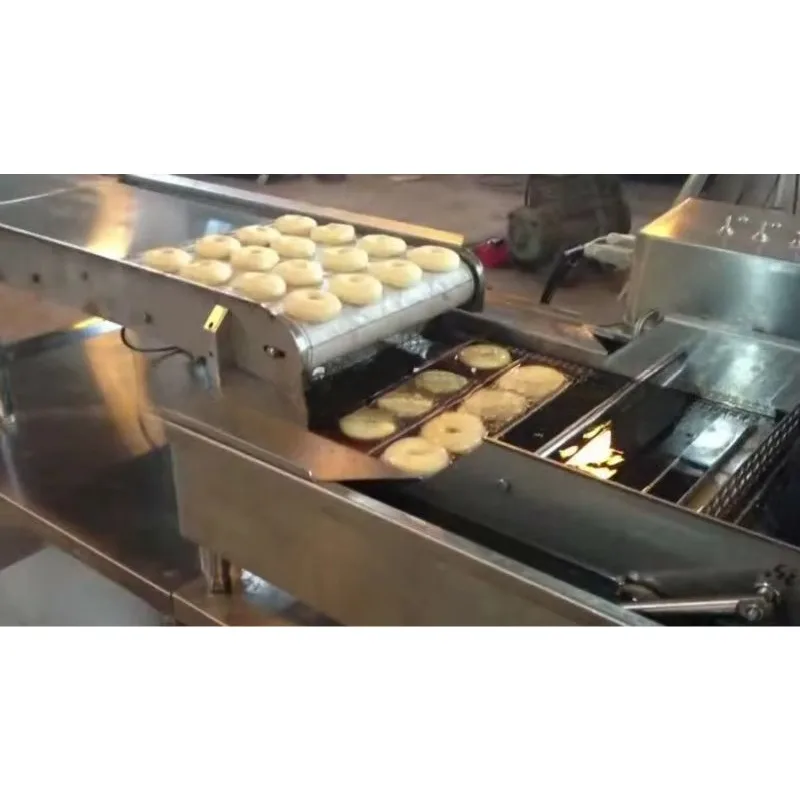 High Quality Commercial Donut Fryer Yeast Donut Maker Automatic Set for Sale Via Professional Food Machinery