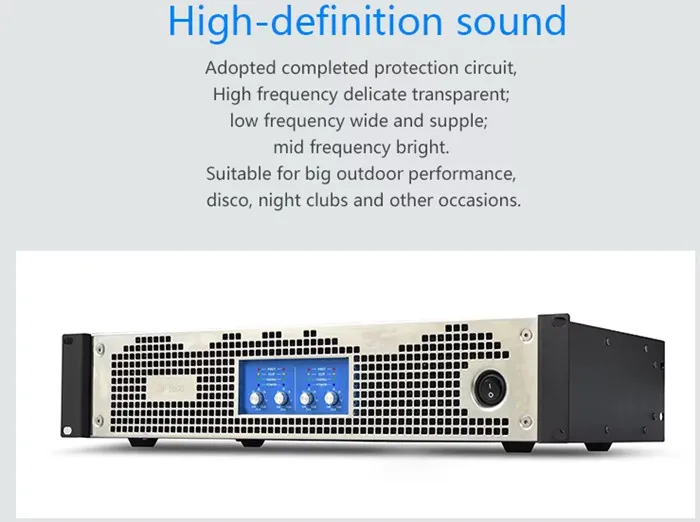 TKG RM4.2XS 200watt 200W 2U class d 4 channel performance stage class d amplifier sound quality amplifier power professional
