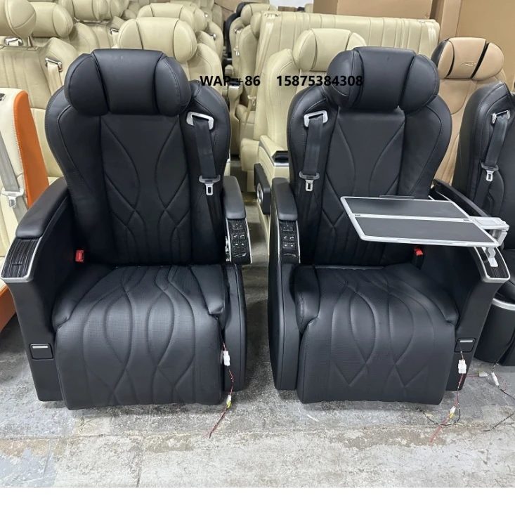 

Hiace Van Seat Set Alphard Vip Interior Accessories Leather Electric Massage RV Motorhome Chairs Modified Car Seats