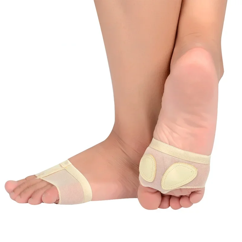 Medias almohadillas para dedos de los pies para mujer, Protector de Tanga metatarso, calcetines líricos, plantillas divididas, Ballet del vientre,