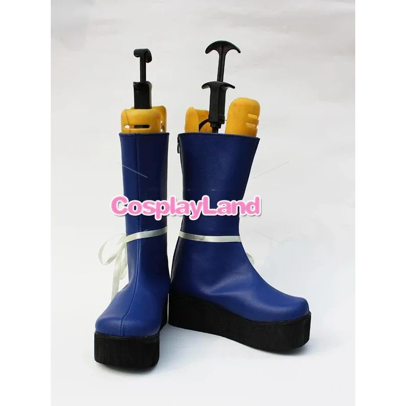 Touhou Project Mononobe no Futo Cosplay Boots Shoes Anime Party Cosplay Boots Custom Made for Adult Women Shoes