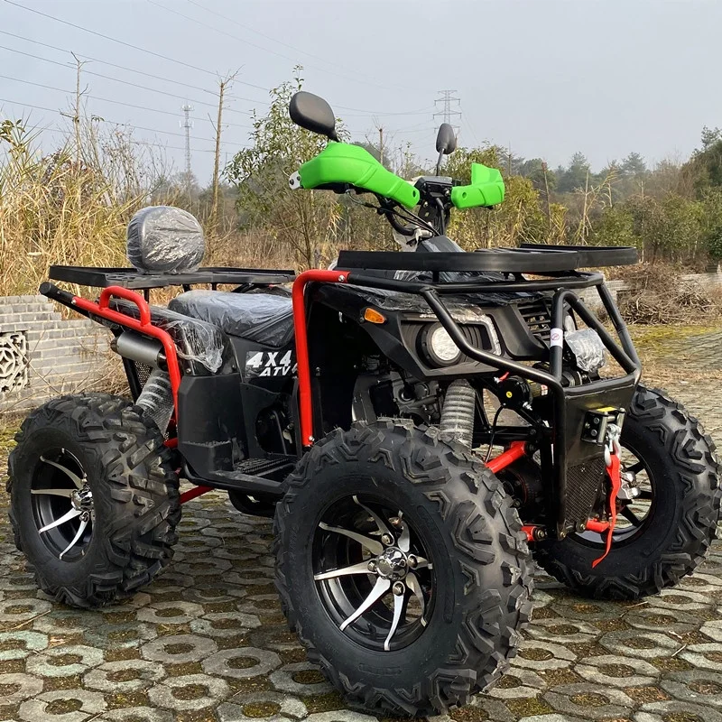 Hot Selling 350cc Automatic 4WD 4-Stroke 1-Cylinder Water Cooling ATV 4 Wheeler with Shaft Drive Transmission System