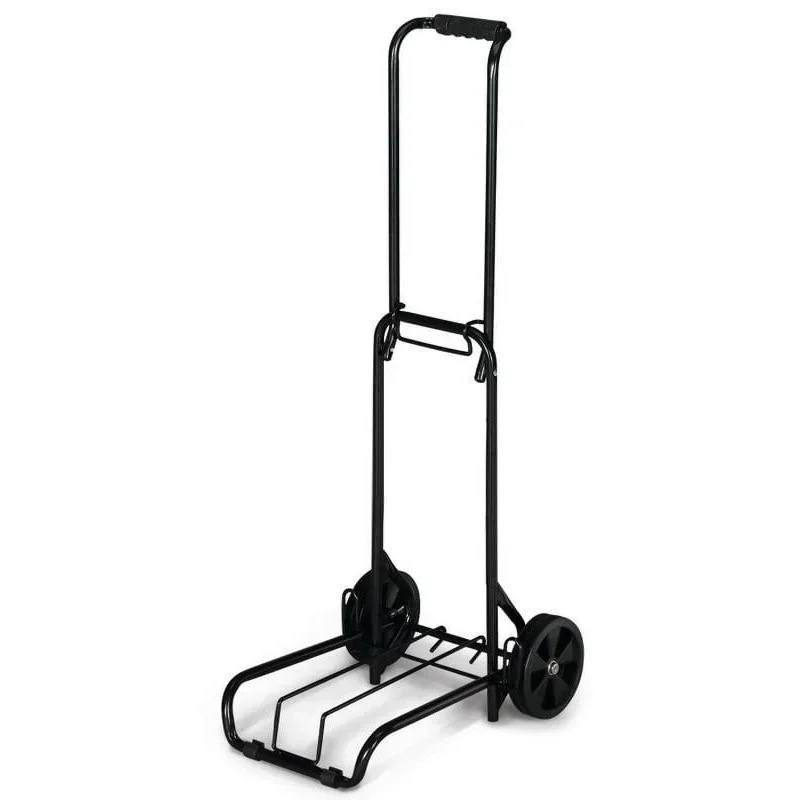 Folding Luggage Cart, Black, 39