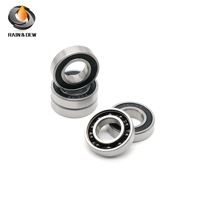 1PC ABEC-3 6901 RS Bicycle Hub Front Rear Hubs Wheel Bearing  6901-2RS 12*24*6 mm Ceramic Balls Bearings 12 24 6