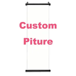 Custom Picture Movie Wallpaper Comic Poster Wall Artwork Canvas Painting Picture Print Hanging Scroll Home Decoration Art