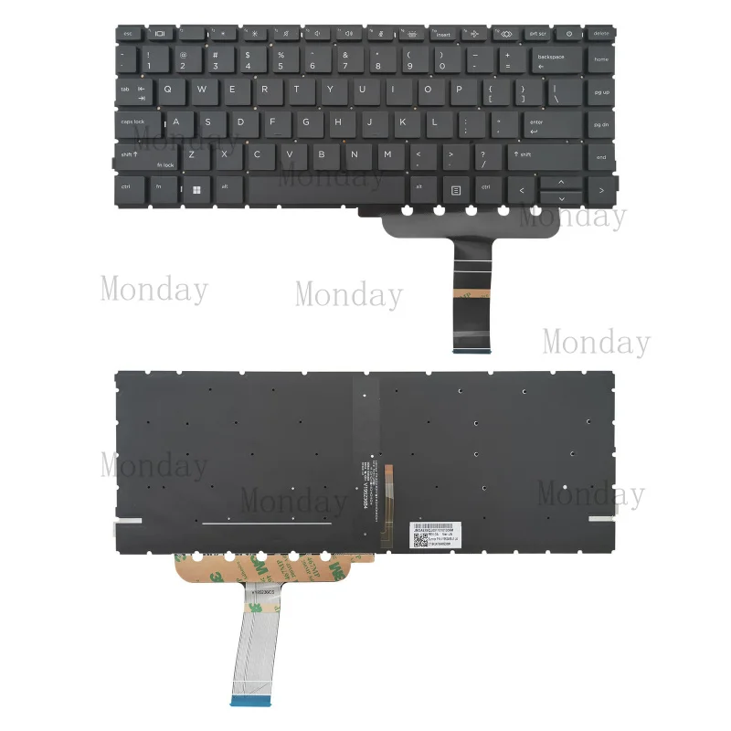 

W For HP EliteBook 640 14 inch G9 G10 Laptop Keyboard With backlit HSN-Q33C-4