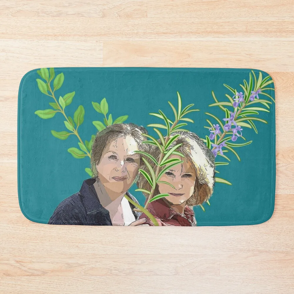 

Rosemary and Thyme Bath Mat Bathroom Shower DoorEntrance Door Entrance Door Entrance Doormat Mat