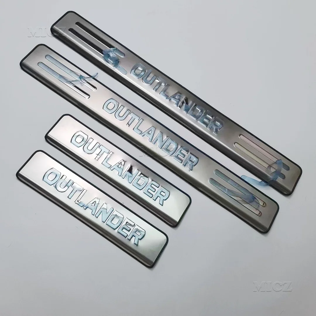 

Для Mitsubishi Outlander 2006 2007 2008 2009 2010 2011 2012 автомобильные аксессуары накладка на порог из нержавеющей стали