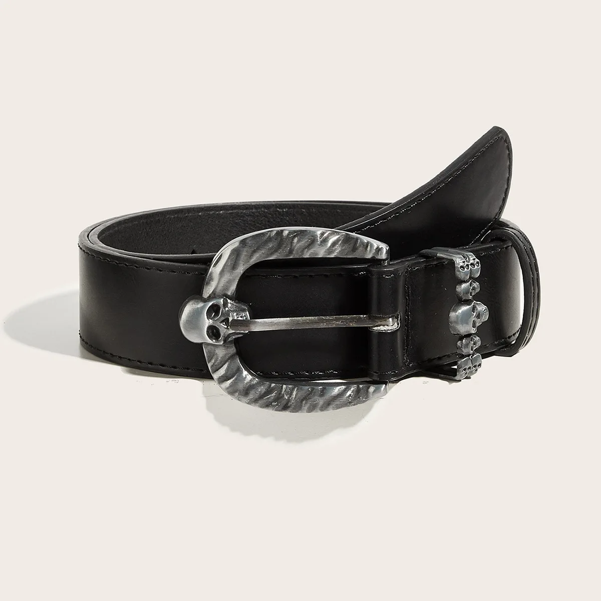 

Женский ремень в стиле панк — поясной ремень с заклепками в готическом стиле, роскошный ремень унисекс для джинсов и брюк, высококачественный дизайнерский аксессуар