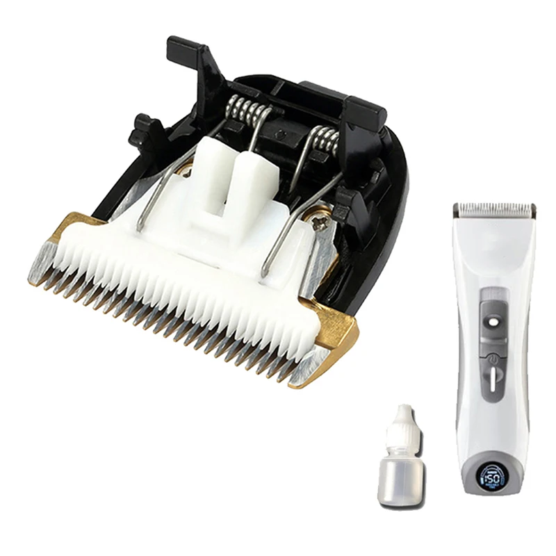 1Pc Ceramic Blade Knife Cutter Head for Codos CP-9600 Replacement Blade for Codos CP6800 CP9600 Pet Hair Trimmer Spare Parts
