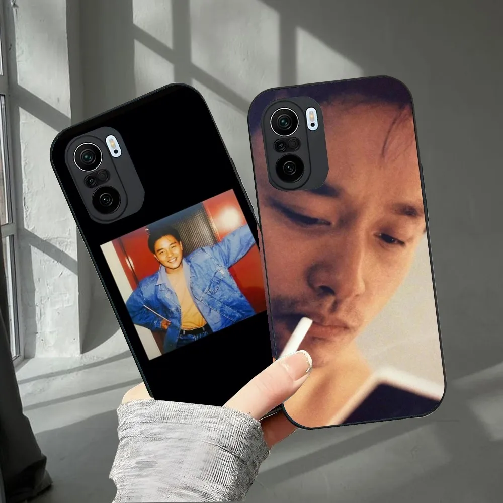 SuperStar Leslie Cheung Phone Case For Samsung Galaxy A52 A12 A51 S21 Edge S22ULTRA S23 S20LITE Plus Ultra Black Cover