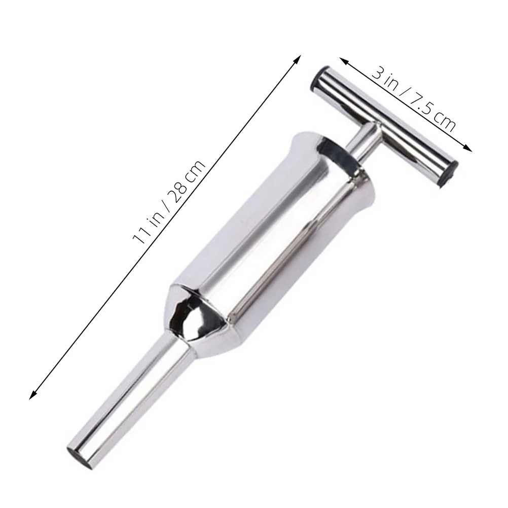 

Sausage Tools Filler Tube Meat Stuffer Enema Machine Making Book Stainless Steel Summer