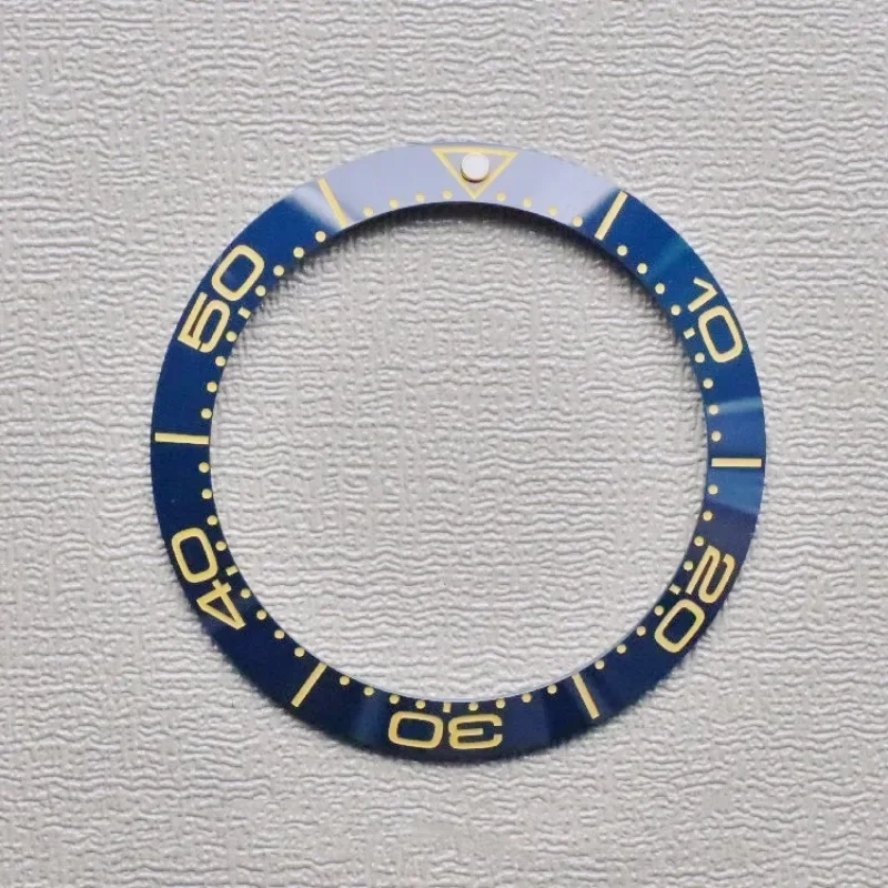 ตัวเรือนเซรามิก40มม. เข้ากันได้กับ Omega Omega ฮิปโปโปเตมัส300ซีรีส์แหวนขนาดแหวนนาฬิกาอุปกรณ์เสริม DIY ใหม่