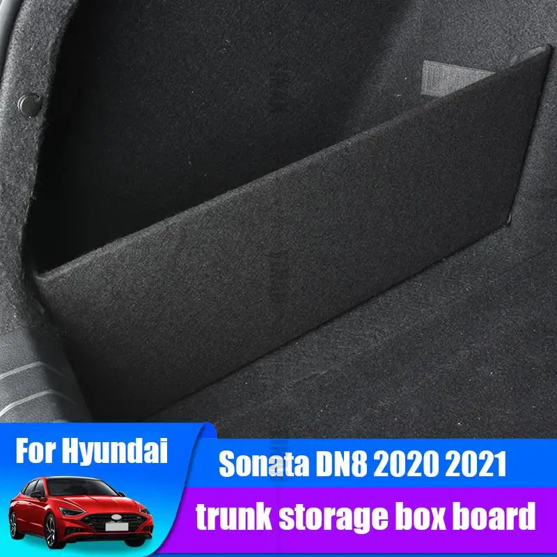 For Hyundai Sonata DN8 2020 2021 Trunk Storage Storage Bezel Car Special Storage Box