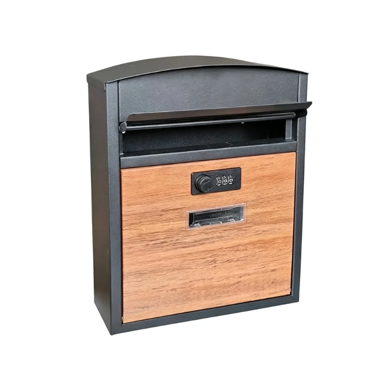 Combination Lock Mailbox with Top Slot and Front Window Access best sale